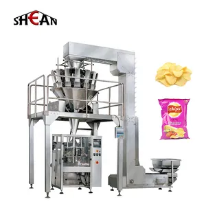 Máquina de embalagem automática da batata do alimento do petisco do pesagem da fábrica da china