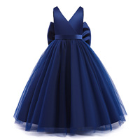 Robe de princesse de Noël pour adolescentes, robe élégante pour demoiselle d'honneur, robe de bal de mariage, robe de fête d'anniversaire pour enfants, Vestidos