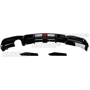 Kit de Carrocería para BMW F30 2012-2019, Alerón Trasero para BMW F30, Negro Brillante con Luz, Estilo MP, Divisor de Parachoques, Accesorios para Automóviles - Product Image 4