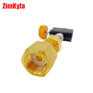 Adaptador para Estación de Recarga de CO2 Tr21-4 W21.8 CGA320, Tanque Grande de Latón con Desconexión Rápida de 8mm, Herramientas Neumáticas OEM - Product Image 2