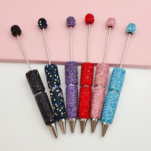 L B7015 Tùy Chỉnh Bất kỳ Màu Sắc Rhinestone Bút Nhựa Bút Bi Bút Cho Tự Làm Đồ Trang Sức Làm Khuyến Mãi Đa Màu Sắc Tùy Chỉnh Bút - Product Image 3