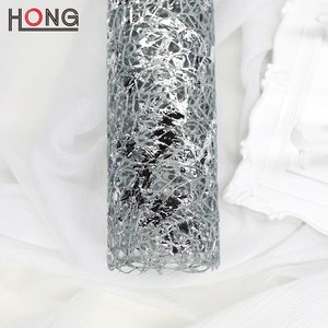 Maille en K pour l'emballage des fleurs avec feuille d'or chaud, chemin de table, décoration de mariage, emballage cadeau, utilisation de Noël - Product Image 6