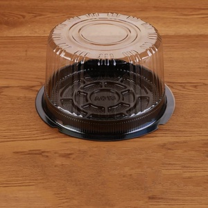 Bán Buôn trong suốt vòng rõ ràng bao bì nhựa hộp Hot phong cách dùng một lần PET cho thực phẩm sử dụng bánh bánh mì bao bì container - Product Image 4