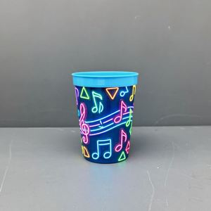Hot Sale Party Cups with Straws Gradient Color Design Various Sizes for Choice for Juice and Beverages PRS - Product Image 4
