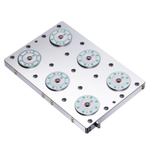 Mandrin pneumatique <span class=keywords><strong>AMF</strong></span>-C6 acier de précision MTS pneumatique mandrin de système de <span class=keywords><strong>point</strong></span> zéro à 4 centres pour l'usinage lourd de CNC - Product Image 1
