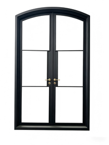Modèles de portes doubles en <span class=keywords><strong>fer</strong></span> <span class=keywords><strong>forgé</strong></span> pour l'entrée principale d'une maison moderne - Product Image 5