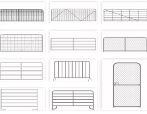 <span class=keywords><strong>Recinto</strong></span> degli animali bovini All'ingrosso/pecore/azienda agricola/maiale/cavallo <span class=keywords><strong>recinto</strong></span> di rete metallica zincato farm yard zincato portatile - Product Image 5