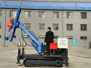 Crawler loại nhỏ đường hầm nhàm chán máy với 360 độ xoay và đa góc khoan - Product Image 5