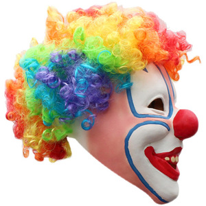 หน้ากากแฟนซียางแบบเต็มหัวสำหรับผู้ใหญ่หน้ากากแฟนซีหน้ากากตัวตลกสำหรับปาร์ตี้หน้ากากตลกอุปกรณ์ตกแต่งฉากวันหยุด - Product Image 4