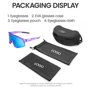 Dilupu logotipo personalizado <span class=keywords><strong>bicicleta</strong></span> polarizada gafas de montar patinaje sobre ruedas a prueba de viento correr deportes al aire libre gafas de sol - Product Image 6