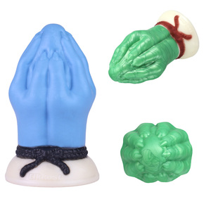 Siam Heart - Plug anal en silicone pour débutants, jouet anal fantaisie de petite taille, jouet de plaisir pour adultes bicolore, sans danger pour le corps, pour les plus de 18 ans - Product Image 1
