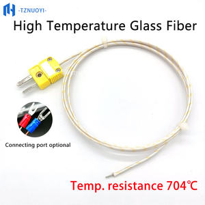 Ligne de mesure de température de type K TT/GG/HH-K-30/36, connecteur enfichable, thermocouple à soudure, ligne de <span class=keywords><strong>test</strong></span> de détection de température - Product Image 3