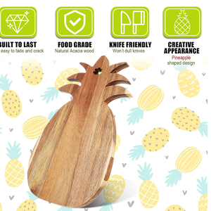 Ustomized OT ALE OOD Utting cacoard CACIA OOD ineapple ineutting Board ooheese uutting eroving ooard - Product Image 2