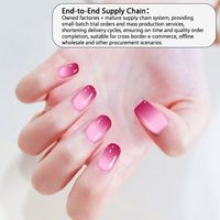Gel Polygel à Changement de Température pour Extension d'Ongles, Sans HEMA ni DI-HEMA, Longue Durée, Séchage Rapide, Qualité Salon, pour Vente en Gros, OEM, ODM