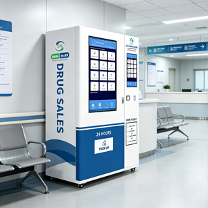 43 And 32 Inch Touch Screen Refrigerated Medicine Vending Machine Ce Fcc Certified Smart Pharmacy Cabinet For Clinic & Hospital - Product Image 1