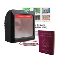 RTS 1.3MP USB Çift Yönlü Hızlı Tarama 2D Barkod Okuyucu QR Kodu OCR MRZ Kimlik Kartı PDF417 Ehliyet Brezilya Banka Kartı Okur