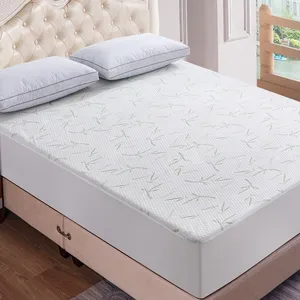 Premium Soft Breathable Bed <strong>Mattress</strong> <strong>Cover</strong> Waterproof Bamboo <strong>Mattress</strong> Protector <strong>Cover</strong> - Product Image 2