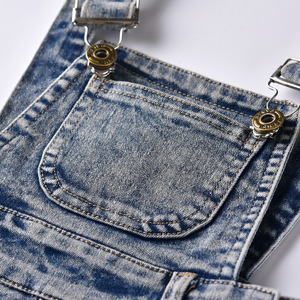 <span class=keywords><strong>Tute</strong></span> in Denim da bambino in tinta unita Casual stile estivo nuovo oltre confine pantaloni della tuta da bambino pantaloni a cinque punti del commercio estero - Product Image 3