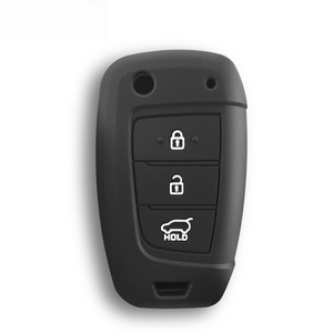 Etui de télécommande de voiture en silicone pour <span class=keywords><strong>Hyundai</strong></span> Tucson Accent Solaris Elantra <span class=keywords><strong>I30</strong></span> I35 I40 Kona Celesta Sonata Creta Key Cover - Product Image 2