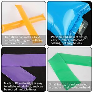 Bâtons lumineux LED gonflables en gros pour concerts, fêtes et mariages – Idéaux pour encourager les spectateurs - Product Image 4