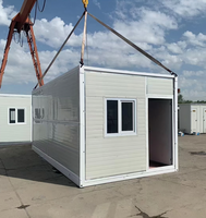 Maison Modulaire Préfabriquée en Panneaux Sandwich d'Acier pour l'Afrique, Conteneur à Faible Coût, Dortoir Mobile, Hôpital Portable, Clinique, Couleurs Personnalisées
