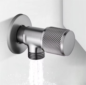 Vanne d'angle de commande à deux voies en acier inoxydable OEM pulvérisateur à 3 compartiments pour hôtel salle de douche appartement salle de bain <span class=keywords><strong>accessoires</strong></span> de robinet - Product Image 3