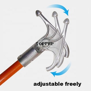 Hot Sale Bounced Bead Design Push Button Fiberglass Telescopic Hot Stick - Product Image 4
