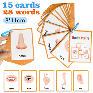 Para tarjeta cognitiva, tarjeta <span class=keywords><strong>de</strong></span> felicitación en inglés <span class=keywords><strong>de</strong></span> <span class=keywords><strong>dibujos</strong></span> <span class=keywords><strong>animados</strong></span> para niños, forma <span class=keywords><strong>de</strong></span> letra, papel <span class=keywords><strong>de</strong></span> Aprendizaje Temprano <span class=keywords><strong>de</strong></span> animales - Product Image 2