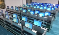 Sistema de videoconferencia LCD de elevación motorizada con micrófono de función de votación de traducción de control remoto para control remoto