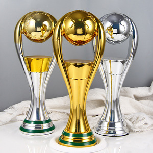 Nouvelle Arabie Saoudite Terre Simulation Trophée Coupe Du Monde Des Clubs Trophée Modèle Football Championnat Trophée Fan Souvenir - Product Image 2
