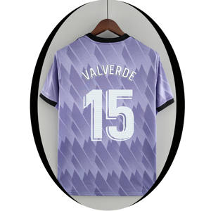 Nuova Maglia da Calcio Autentica 2024 di Bezea, Alaba e Modric, Versione Fan, Divisa da Trasferta per la Stagione Estiva - Product Image 3