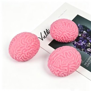 Jouet géant en forme de cerveau simulé, jouet à presser en forme de cerveau à remontée lente - Product Image 3