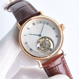 Reloj Deportivo de Lujo, Automático, Mecánico, con Tourbillon, de Acero Inoxidable, con Correa de Cuero Vacuno/PU - Product Image 2