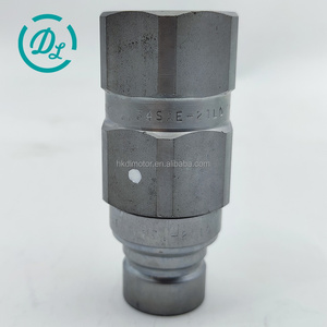 Coupleur hydraulique mâle à face plate EexcavaStart, pièce de rechange 7246791, corps 1/2 pouce, filetage SAE 3/4, durable, pour mini-excavatrice - Product Image 3