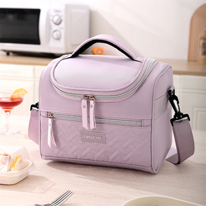 Custom Printed Thermal Insulation <strong>Cooler</strong> Tote Bag Oxford <strong>Material</strong> Insulated Lunch Bag with Logo Design for Women - Product Image 1