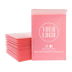 GDCX Extra Large Hot Pink Shipping Bags Small Bubble Padded Envelope Mailers Light Pink Bubble Mailer Pink Bubble Mailer Bag