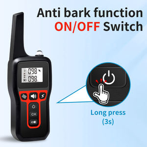 <span class=keywords><strong>Collar</strong></span> de entrenamiento eléctrico para perros de 3300 pies, <span class=keywords><strong>Collar</strong></span> de choque para mascotas con control remoto para cachorros de 5 a 120 libras con vibración de choque - Product Image 4