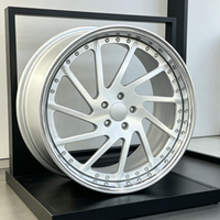 Jantes forgées 5x120 5x112 5x114.3 23 24 25 26 pour A4 A5 Q7 Golf Passat X3 X4 X5 Model 3 Model Y Model S Model X 911 Civic Accord
