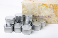 Kit de fabrication de bougies pour adultes et enfants, kits de fabrication de bougies parfumées DIY comprenant de la cire de soja, des mèches, des huiles parfumées