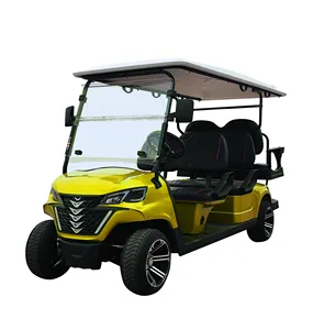 New Design Most Popular New Version China Manufacturer Golf Buggy Electric 4+2 Seats FORGE-G4+2 Electric Golf Cart