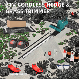 Sécateur à batterie 20V Nouveau design Tondeuse à gazon sans fil Outil de bricolage pour la coupe de l'herbe Taille-haie de qualité avec technologie sans balais - Product Image 5