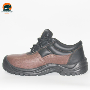 Chaussures de sécurité industrielles Rocky <span class=keywords><strong>Buffalo</strong></span> en cuir résistant à l'usure, à lacets, bottes tactiques, semelle extérieure en PU injecté - Product Image 3