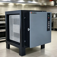 Purificateur d'air en acier au carbone à sortie directe d'usine, filtre électrostatique pour fumée de cuisine commerciale et de barbecue, idéal pour les magasins de barbecue