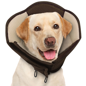 Collar Isabelino para Perro Postoperatorio, Collar Protector Suave Ajustable para Recuperación de Mascotas, Protección Contra Fugas - Product Image 2