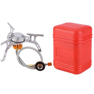Réchaud à gaz portable compact, universel, robuste, résistant au vent, pour le camping, de qualité professionnelle, haute pression - Product Image 4