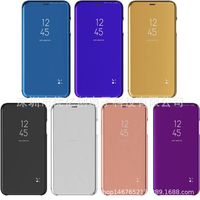 Étui à rabat miroir électroplaqué de luxe en gros pour Samsung S25 S24 S23 Ultra avec support pliable – Prix direct usine