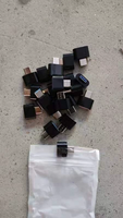Adaptor USB 2.0 Tipe-C Pengisi Daya Mobil Mikro untuk Ponsel Android, Flash Drive USB, Adaptor OTG