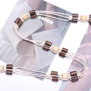 Robe de style ethnique bohème pour femmes taille fine corde à lacets bijoux de corps en alliage chaîne de taille blanche - Product Image 4