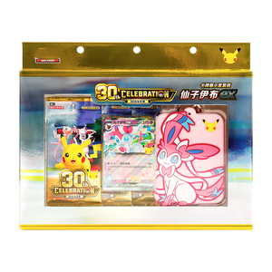 Nuevo Lanzamiento Versión China Set de Exhibición de Cartas Greninja Sylveon para la 30ª Celebración, Paquete de Refuerzo del 30º Aniversario, Juegos de Mesa - Product Image 5