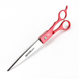 Forbici Professionali da 7,5 Pollici BG 01 con Manico in Alluminio, Nuovo Design alla Moda per Bellezza e Barbiere, Forbici Piatte HS-357 - Product Image 2